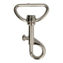 musketonhaak 25 mm - silver (op=op)