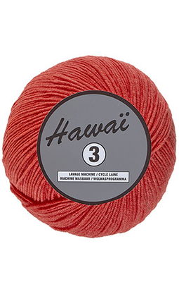Lammy Yarns - Hawai 3 043 donker oranje op=op uit collectie 
