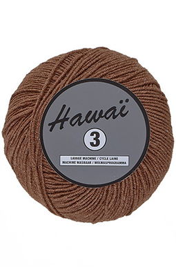 Lammy Yarns - Hawai 3 110 bruin op=op uit collectie 