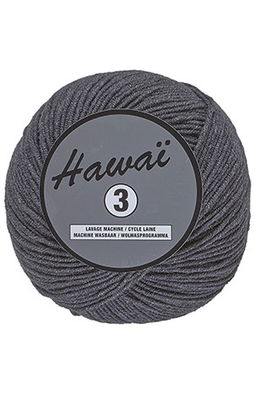 Lammy Yarns - Hawai 3 002 grijs op=op uit collectie 