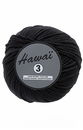 Lammy Yarns - Hawai 3 001 zwart (op=op uit collectie)