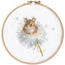 Borduurpakket dieren met 17,8 cm ring - Hannah Dale Little Dandelion Clock