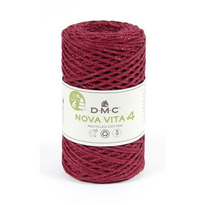 DMC Nova Vita 4 metallic effects 115 rood 