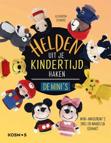 Helden uit je kindertijd haken de minis