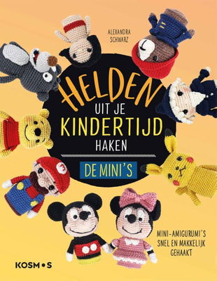 Helden uit je kindertijd haken de minis