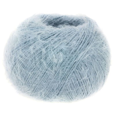 Lana Grossa Per fortuna gots 22 licht denim blauw opruiming 