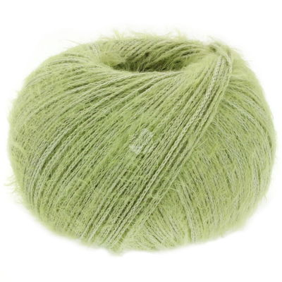 Lana Grossa Per fortuna gots 43 linde groen opruiming 