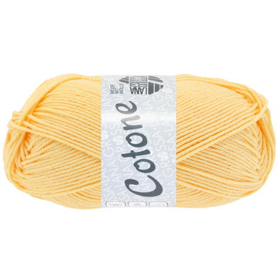 Lana Grossa Cotone 129 licht geel