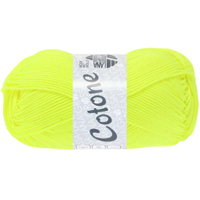 Lana Grossa Cotone 215 neon geel