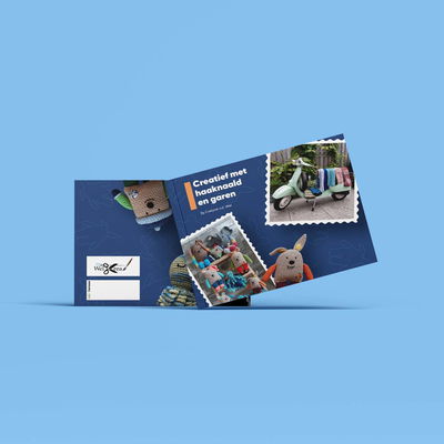 Creatief met haaknaald en garen op=op uit collectie 