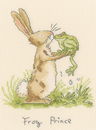 Borduurpakket Anita Jeram - Frog Prince
