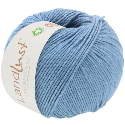 Lana Grossa Landlust baumwolle gots 14 jeans blauw