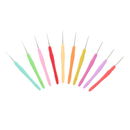 Haaknaald set met grip nr 0,50 t/m 2,75 (10 stuks)