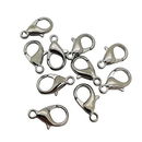 Kettingsluitingen 12, 14 en 15 mm zilver - Karabijnsluiting