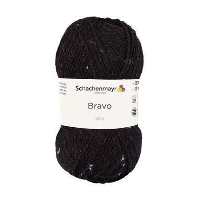 Schachenmayr Bravo 08375 anthrazit tweed op=op uit collectie 