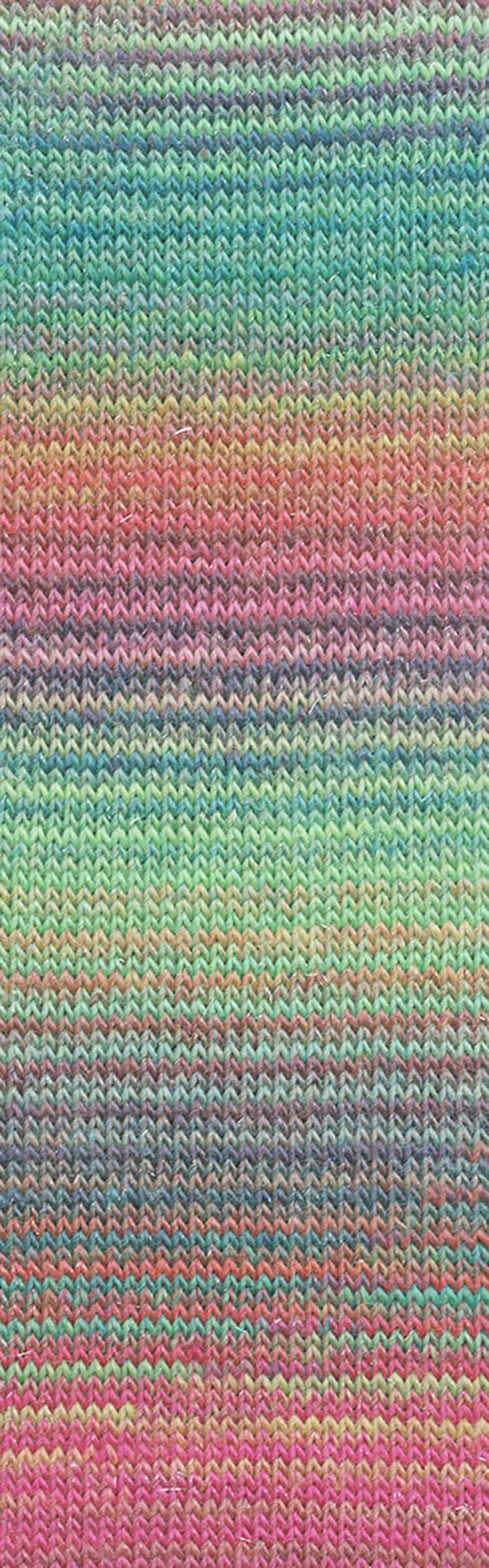 Lang Yarns Mille Colori socks and lace luxe