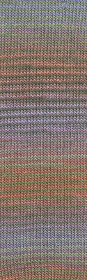 Lang Yarns Mille Colori Socks & Lace Luxe 859.0203 Lilac/Green/Salmon