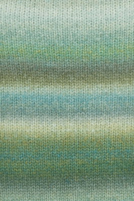 Lang Yarns Orion 1121.0008 Green/Olive/Blue op=op uit collectie 