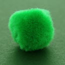 Pompon 25 mm groen lente (40 stuks)