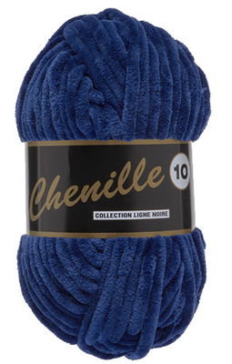 Lammy Yarns Chenille 10 - 890 blauw