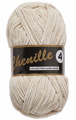 Lammy Yarns - Chenille 4 016 creme