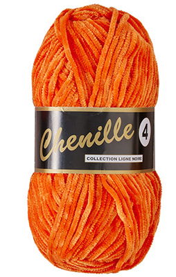 Lammy Yarns - Chenille 4 041 oranje