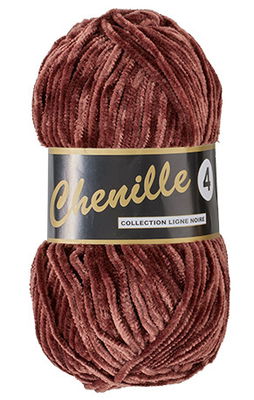 Lammy Yarns - Chenille 4 110 bruin rood