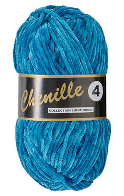 Lammy Yarns - Chenille 4 517 helder blauw