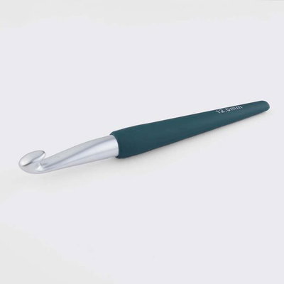 Knitpro waves softgrip 2.0 haaknaald nr 12 op=op uit collectie 