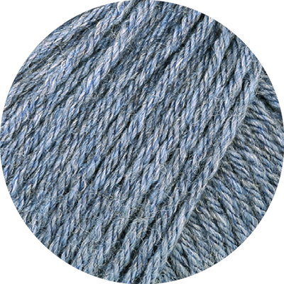 Lana Grossa New classic 05 jeans blauw op=op 