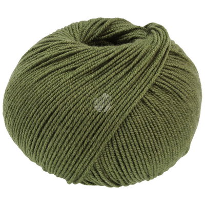 Lana Grossa Cool wool seta 06 mosgroen opruiming 