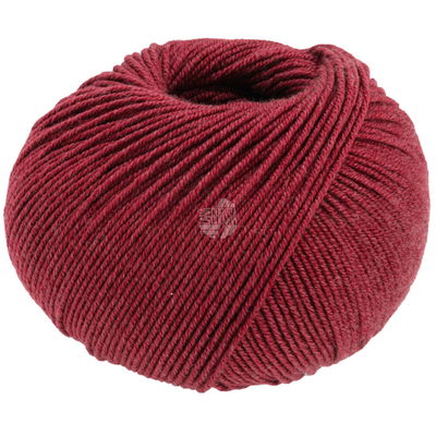 Lana Grossa Cool wool seta 10 wijn rood opruiming 