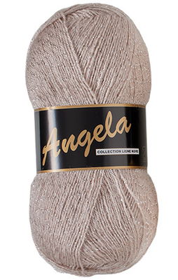 Lammy Yarns Angela lurex 991 beige op=op uit collectie 