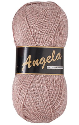Lammy Yarns Angela lurex 912 huidskleur op=op uit collectie 