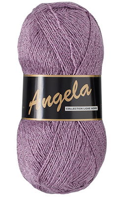 Lammy Yarns Angela lurex 963 oud lila op=op uit collectie 