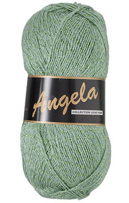 Lammy Yarns Angela lurex 947 oud groen op=op uit collectie 