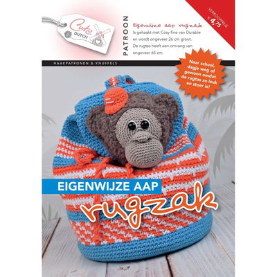 Patroonboekje Eigenwijze aap rugzak