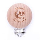 Clip voor speen hout - Kleine stinkerd (1 stuk)