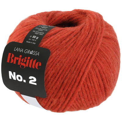 Lana Grossa Brigitte no. 2 59 roest rood opruiming 