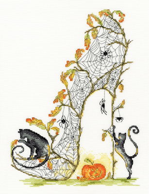 Borduurpakket Gossamer Slipper - Sally King