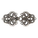 Haak Noorse Vestsluiting 70 mm