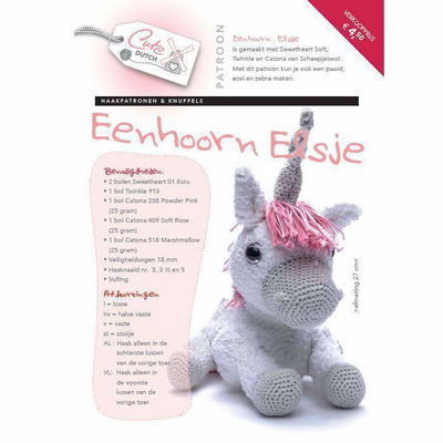 Patroonboekje Eenhoorn Elsje