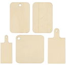 Miniatuur snijplankjes (5-delig) - 500388