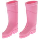 Miniatuur laarsjes roze - 500380