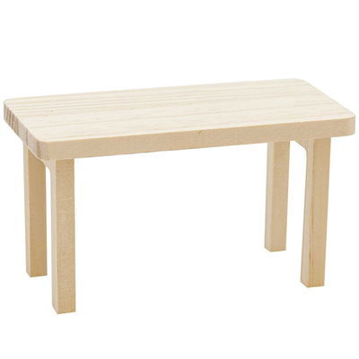 Miniatuur tafel 12x6x6,5 cm - 500360