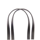 Tasbeugel 13 a 3, 25 cm kunstleer zwart (1 paar)