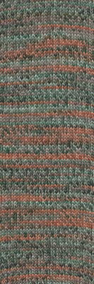 Lang Yarns Footprints 1115.0008 Orange/Green/Brown