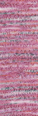 Lang Yarns Footprints 1115.0012 Pink/Dark Green/Rose