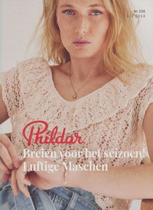 Phildar nr 238 Breien voor het Seizoen - voorjaar en zomer 2024 Nederlands-Duits