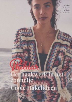 Phildar nr 240 - Het haakwerk in het zonnetje Ned.-Duits op=op 